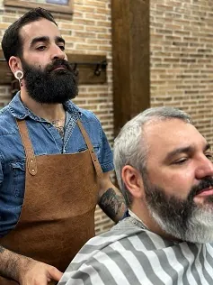 Imagen ilustrativa de un servicio de barbería